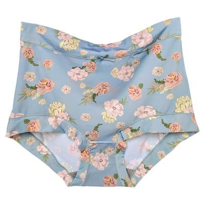 彩田内裤女冰丝滑印花高腰32528包臀石墨烯速干32529抗菌奢华中年