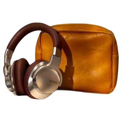 柏林之声双模式主动降噪蓝牙耳机无线美式复古头戴式电竞耳麦游戏