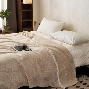 纯棉纱布盖毯毛巾被全夏季 盖毯子毯床单空调薄 成人被沙发棉款