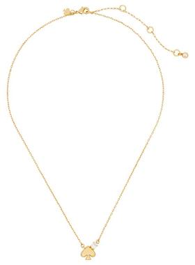 katespade精致桃心项链