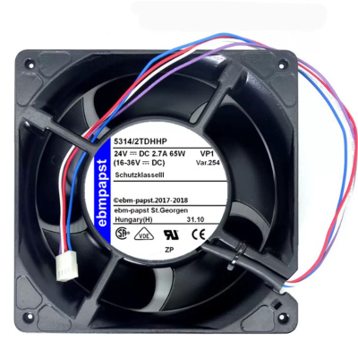 紧凑型矿业机柜通风散热风扇5314/2TDHHP 14050 24V 2.7A变频器用