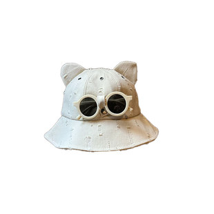 儿童渔夫盆帽子大男孩小女孩宝可爱女款2025新款秋季冬潮春秋