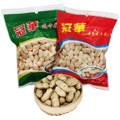 冠华花生100g袋装带壳下酒