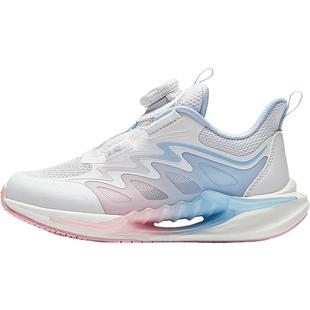 安踏儿童运动鞋追风7跑鞋女童鞋2026秋季款小童跑步鞋纽扣女跑鞋