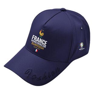 2024欧洲杯法国德国英格兰西班牙队足球迷鸭舌帽子男女防晒棒球帽