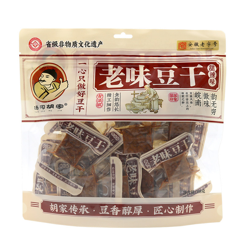 26年7月产308g老味豆干三味可选