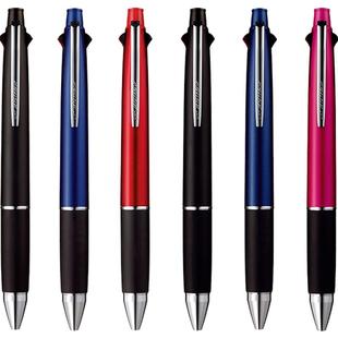 日本uni三菱铅笔JETSTREAM圆珠笔MSXE5-1000花语限定多功能笔自动铅笔五合一4+1四色笔0.5mm0.7mm