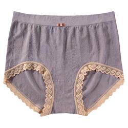 大码内裤女200斤胖mm高腰纯棉