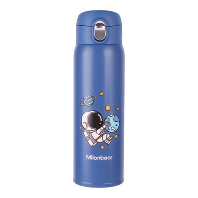 儿童保温杯上学专用男女孩316不锈钢食品级带杯套带吸管直饮便携