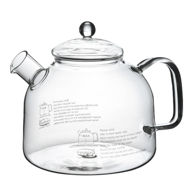 德国进口Trendglas Jena耐热玻璃煮茶壶明火烧水壶煎药壶电陶炉