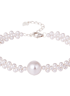 巨好看的施家珍珠手链