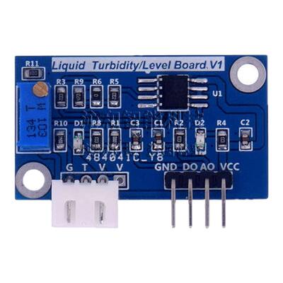 浊度传感器模块水浑浊度污水水质检测模块TS-300B浊度模块 送程序