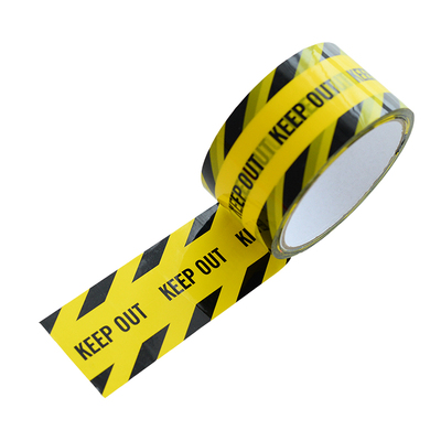 鸭警示胶带黄黑标识警戒线