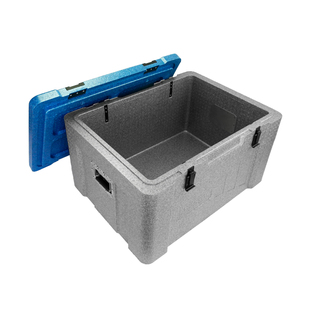 食品保温箱EPP高密度泡沫箱快餐外卖外送箱团膳盒饭箱超大 120升