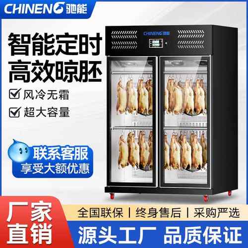 驰能晾鸭柜商用烧鹅烤鸭烘干机卧式风干柜抽湿烧腊除湿挂鸭保鲜