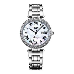 英国ROTARY劳特莱肯辛顿女士手表时尚进口石英手表送女生新年礼物