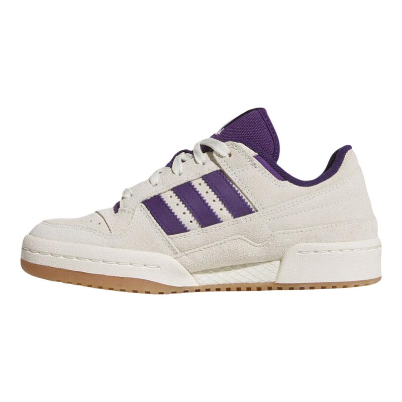 【自营】adidas阿迪达斯童鞋FORUM LOW CL J运动休闲鞋白鞋JR0381