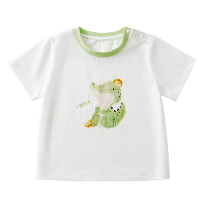 贝肽斯2025新款儿童短袖T恤