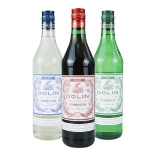 洋酒 杜凌干红白味美思甜味酒 DOLIN VERMOUTH法国进口葡萄威末酒