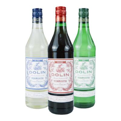 法国干红白蓝三色葡萄酒味美思酒