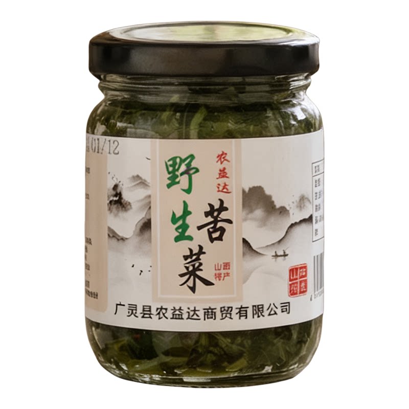 山西特产野生苦菜下饭拌饭酱腌菜