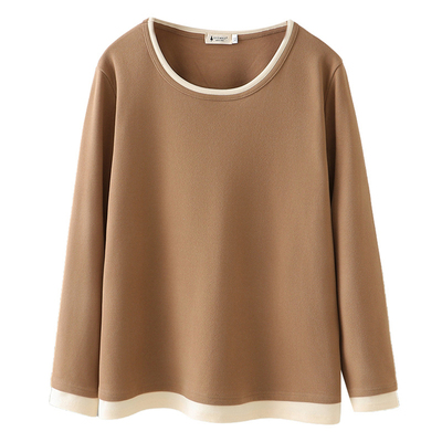 大码女装秋冬假两件保暖打底衫