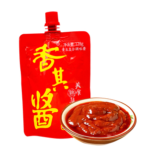 东北香其酱熟酱非转黄豆酱黄豆复合调味酱蘸菜酱拌面火锅炒菜128g