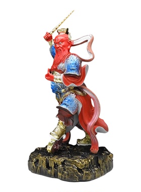 王灵官神像树脂彩绘王灵官