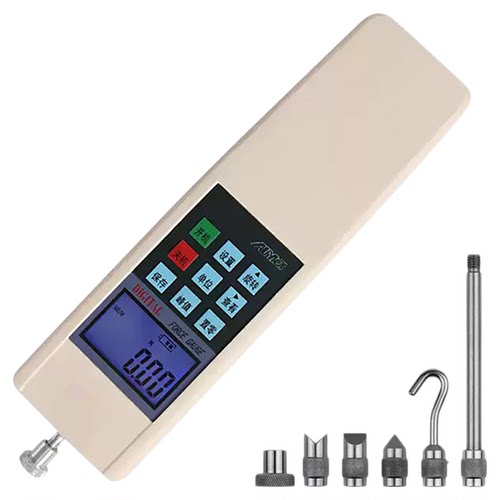 甬鹰数显推拉力计0-500N弹簧测力计压力拉力测试仪拉压力度计