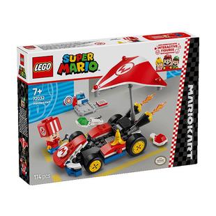 LEGO/乐高72032马力欧卡丁车–标准型卡丁车拼搭积木玩具7+