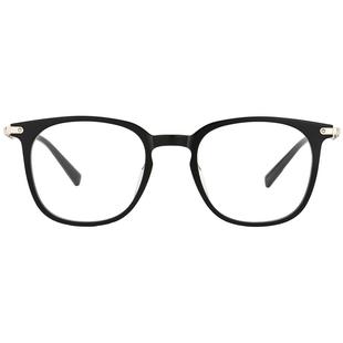 明月逸夫眼镜框男超轻板材超轻钛腿近视眼镜有度数眼睛框女YF6400