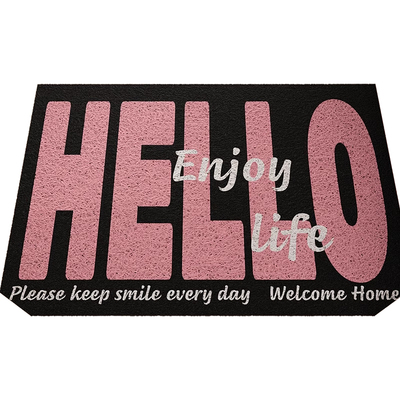 丝圈PVC耐脏防滑地垫入户门垫