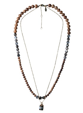 沉水级芽庄白奇楠沉香项链女款