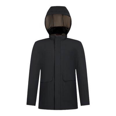 【鹅绒】柒牌可拆卸连帽