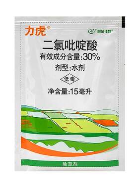 灰灰菜二氯吡啶酸刺菜菊科除草剂