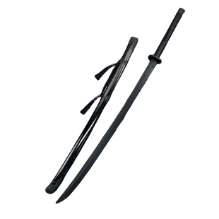 塑胶中华苗刀戚家刀加长练习汉剑塑料玩具剑冷钢对打绣春训练刀