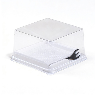 黑森林蛋糕盒红丝绒提拉米苏西点慕斯打包盒芒果蓝莓甜品包装盒子