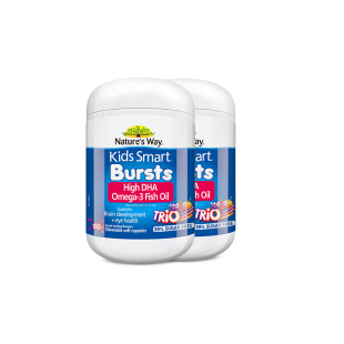 Natures way佳思敏宝宝儿童鱼油曾倩记忆力180粒*2瓶
