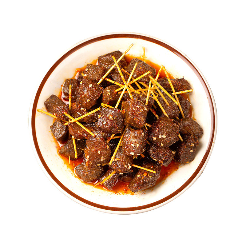 四川麻辣味牙签牛肉卤味零食小吃