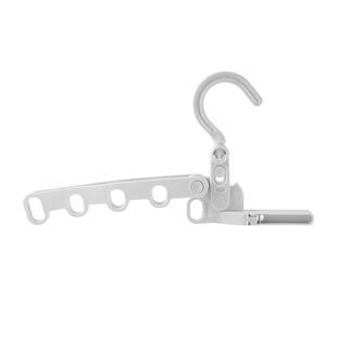 五孔折叠衣架旅行便携式宿舍挂衣服酒店出差旅游室内晾衣挂钩神器