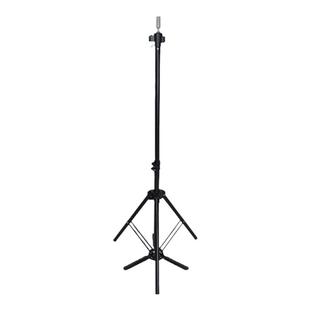 头模支架铝合金理发美发练习专用假人头公仔头脚踏落地模特头支架