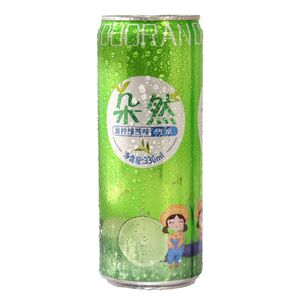 朵然易拉罐青柠绿茶味气泡水组合口味0脂330ml特价汽水饮料罐装