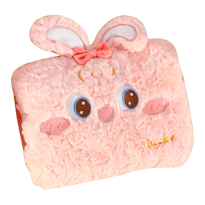 毛绒充电热水袋防爆暖手宝暖宝宝