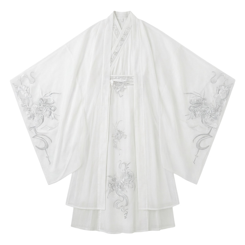 白芙蕖魏晋制汉服女2026新款春夏