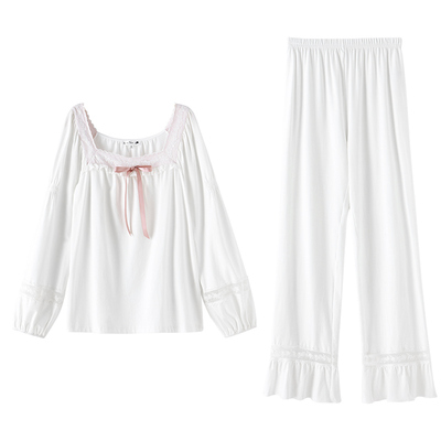 RoseTree复古宫廷风少女纯棉睡衣