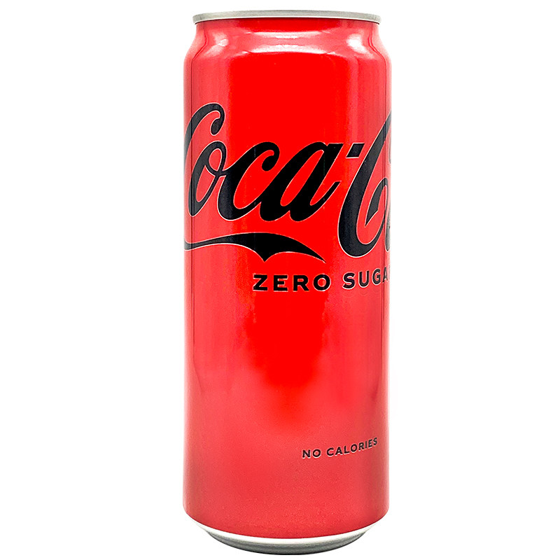 日本进口大罐装可口可乐无糖可乐0卡0脂零度碳酸饮料500ml*24整箱