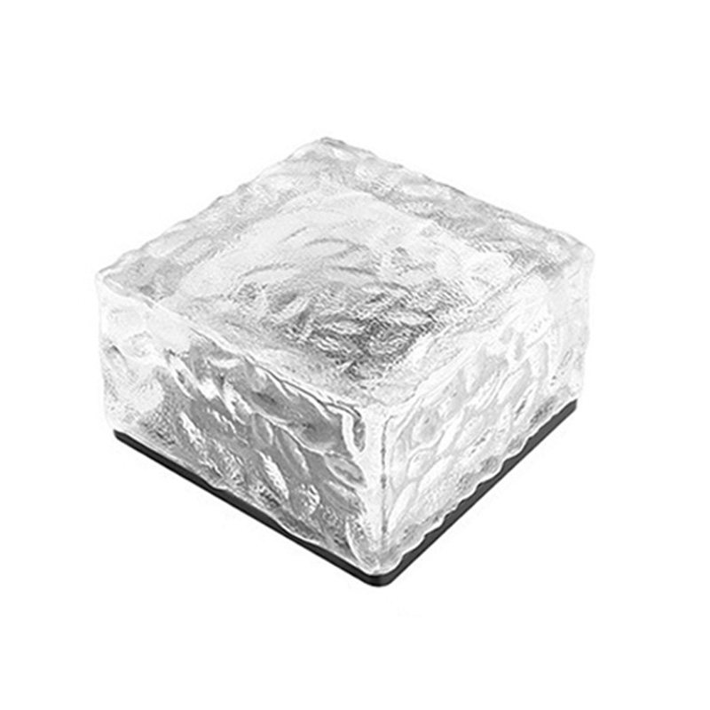 【亮灯8-10小时】太阳能冰砖灯