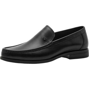 Bata正装皮鞋男2026夏季商场新款商务通勤舒适牛皮一脚蹬5B136BM6