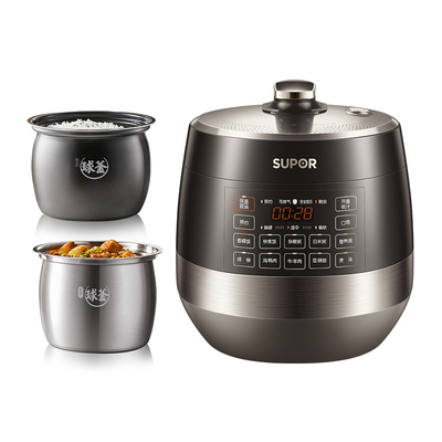 苏泊尔0涂层双球釜内胆电压力锅