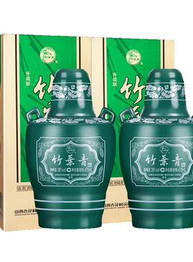 38度竹叶青酒坛竹475mL*2瓶